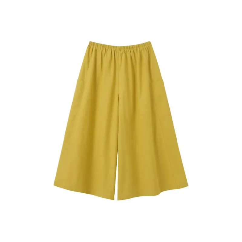 Homemade Willow Silk 2025 Summer Casual Pants Loose Fit Women's-1
