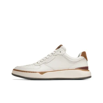 COLE HAAN GrandPro Collection Low Top Skateboard Shoes Men's White