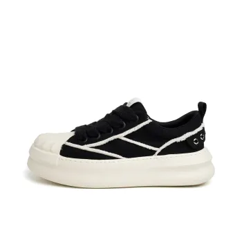 FED Low Top Skateboard Shoes Men's Black