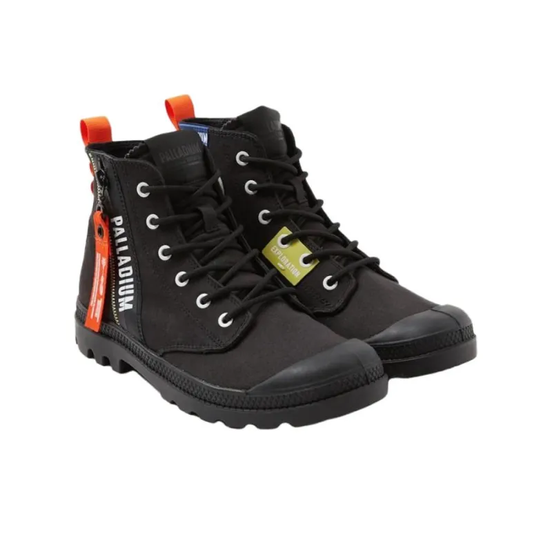 Palladium Pampa Ankle Boots Unisex Black-2