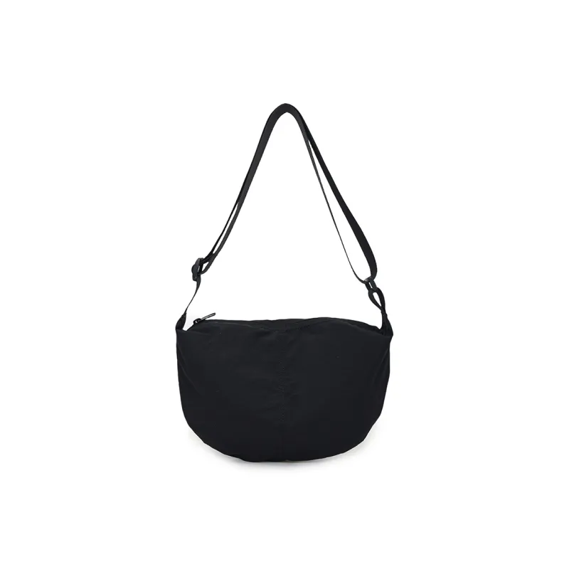 Travel Washed Cloth Crossbody Bag, Shoulder Bag Unisex Black/White/Green/Yellow/Orange-0