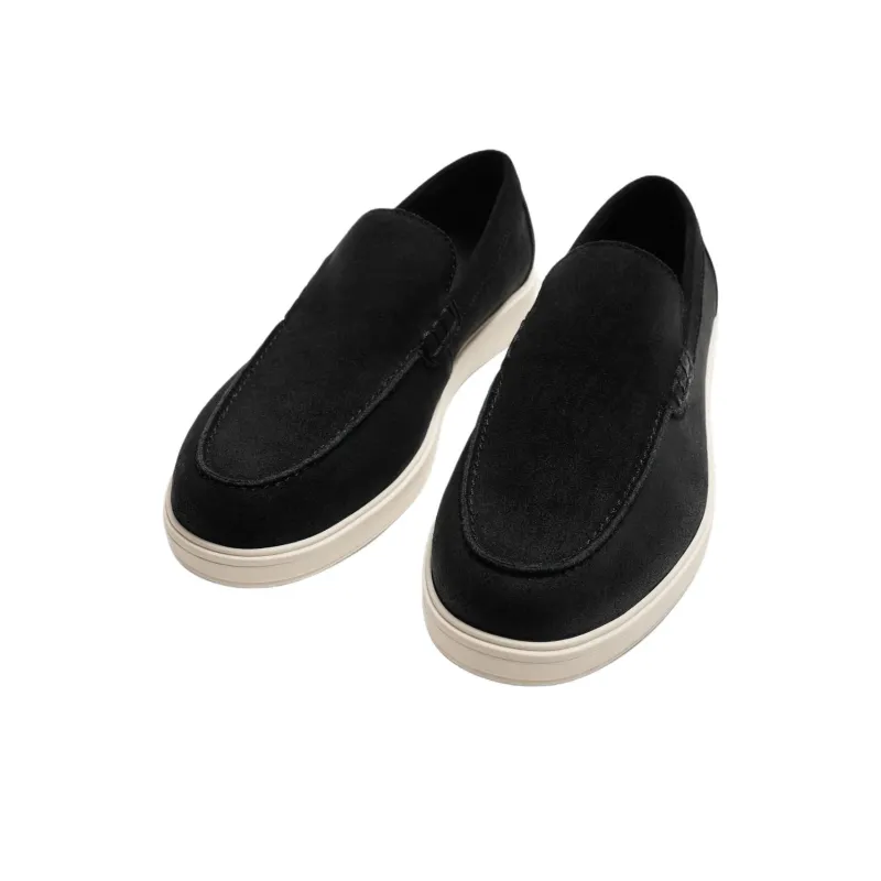 ZARA Loafers Men Black-2
