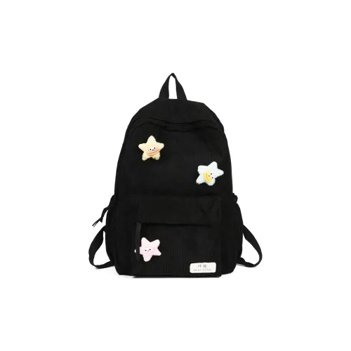 Travel Corduroy Backpack Regular Unisex Multicolor