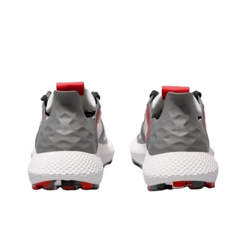 GFORE Anti Slip Wear Resistant Low Top Golf Shoes Men's Gray White-4