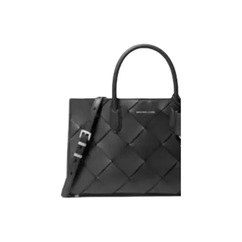 MICHAEL KORS Leather Handbag Medium Size Women's Black-2