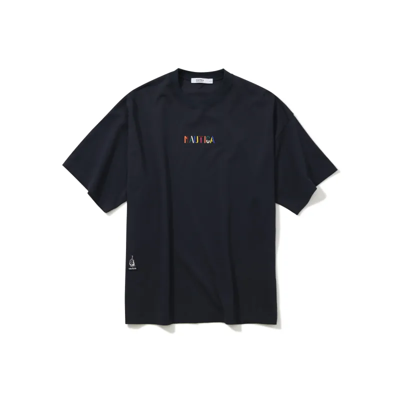 Nautica White Sail T Shirt Unisex-4