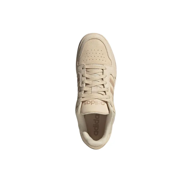 Adidas ENTRAP Anti Slip Wear Resistant Low Top Skateboard Shoes Unisex Beige Brown-4