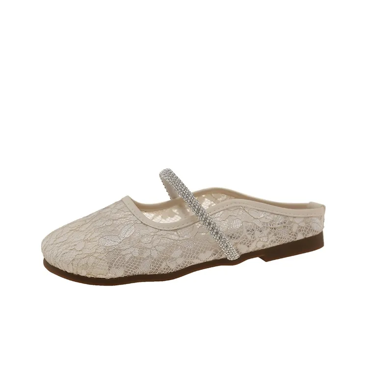 WUJI Odor Resistant Slip Resistant Closed Toe Slippers Women's-5