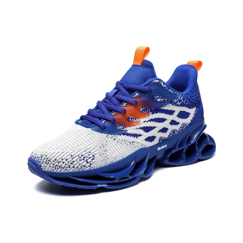 BAKE Shock Absorbers With Slip Resistant And Abrasion Resistant Properties Low Top Casual Shoes Men's-0
