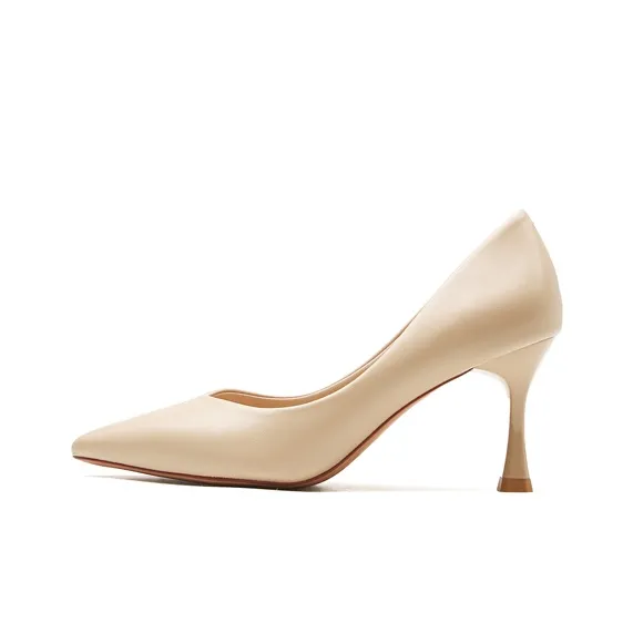 QITUMAUL Slim Heel High Heels Women's-12