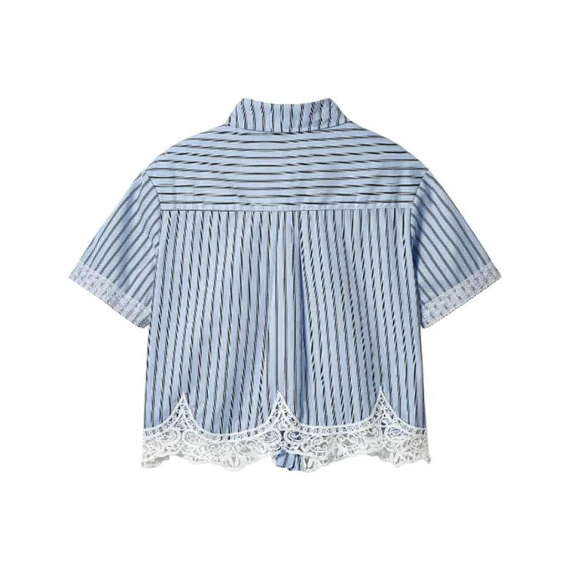 ABBY GODDESS Shirts Women's Blue-1