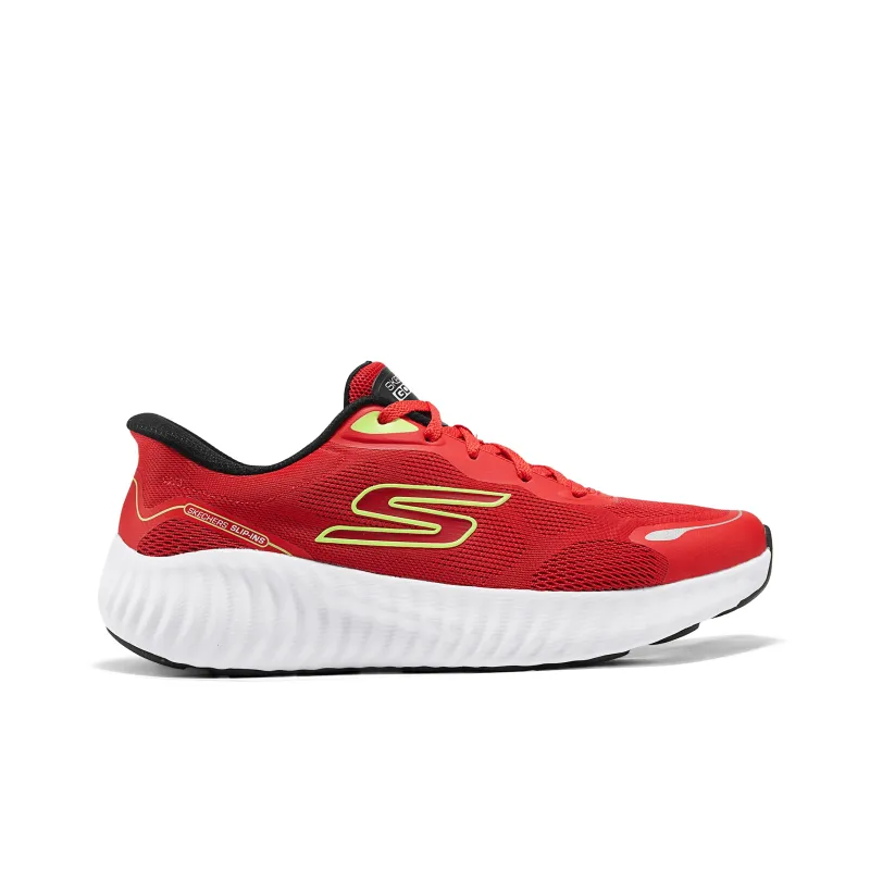Skechers MEN'S GO Anti Slip Wear Resistant Low Top Running Shoes Men's Red-1