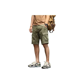 Jeep Casual Shorts Unisex Army Green