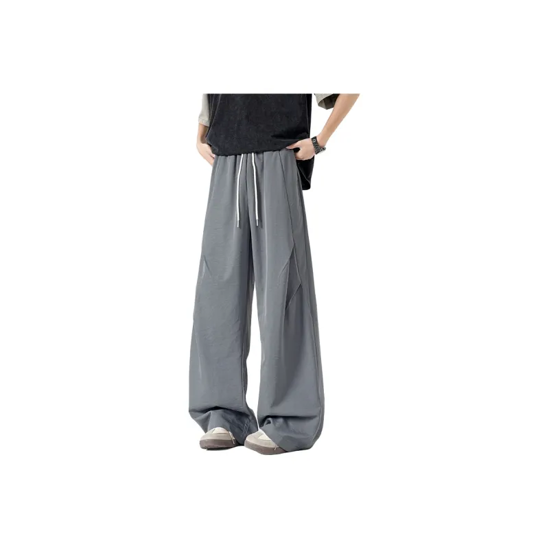 HOKLV Casual Pants Unisex-15