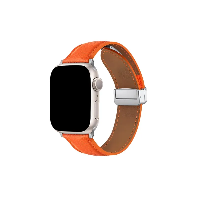 KVZUVUU Apple Compatibility Watch Band Leather-7