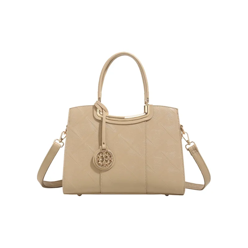 H YXIANG Microfiber Synthetic Leather One Shoulder Handbag Women's Multicolor-8