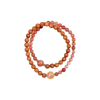 JINGUIFU Natural Agate Jade Bracelets Unisex