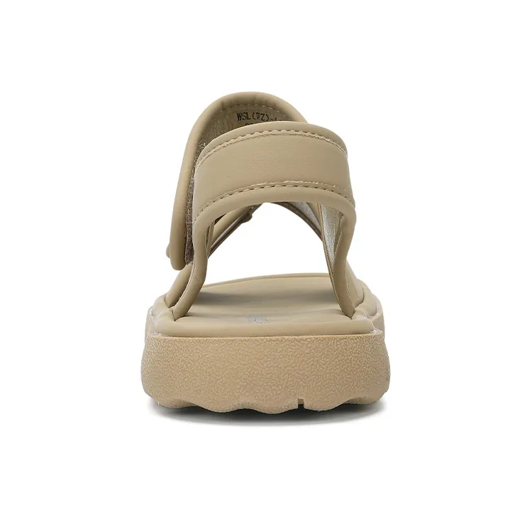 Warrior One Strap Sandals 3cm Women's Khaki-3
