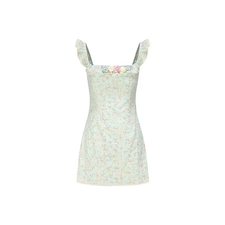 GUOZHEN Sleeveless Dress Women's-0