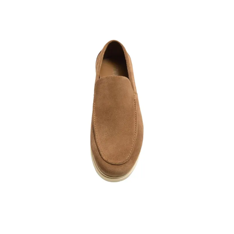 ZARA Loafers Men Brown-3