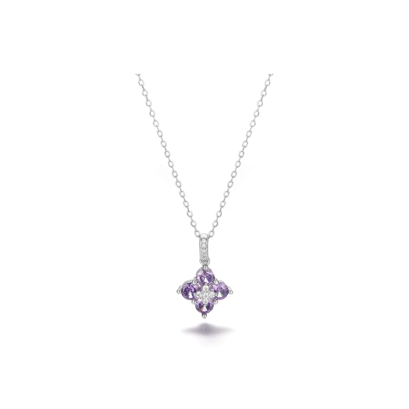 Clect Synthetic Cubic Zirconia Necklaces Women's-0