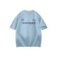 [220G Heavyweight 100% cotton]Glacial Blue (Tf Purple Horizontal Line)