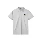 [Mulberry Silk 7A Antibacterial]Heather Gray (Fp Cool Cat Chest Logo)