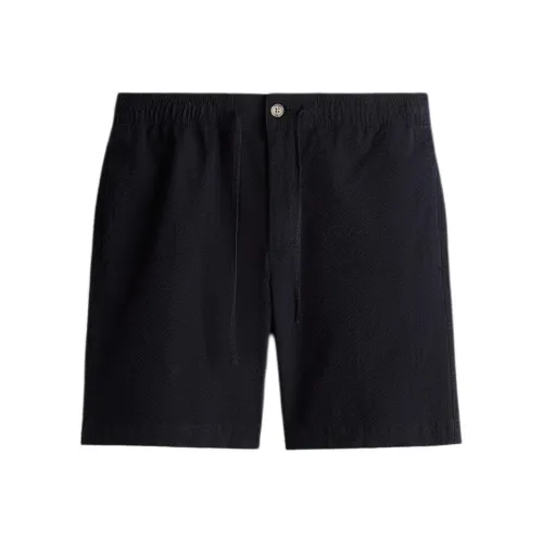 H&M Casual Shorts Men Marine Blue