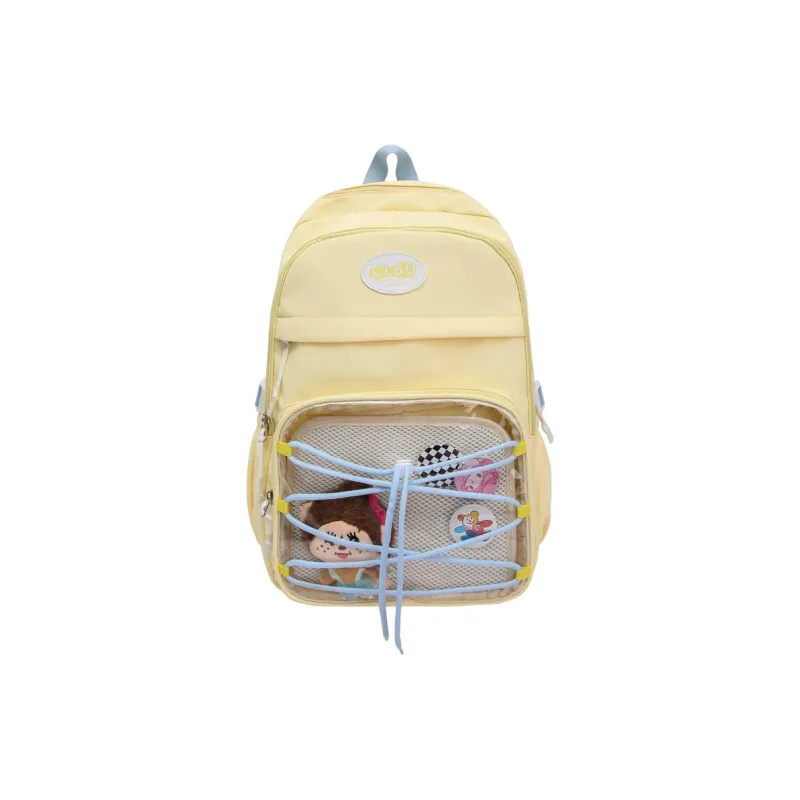 Travel Nylon Backpack Unisex Multicolor-6