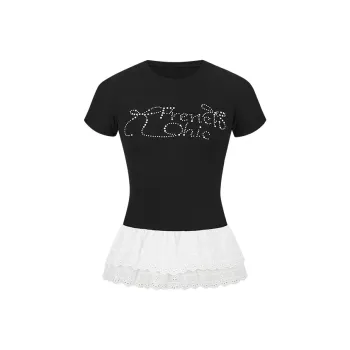DGMZ T Shirts Women's Black