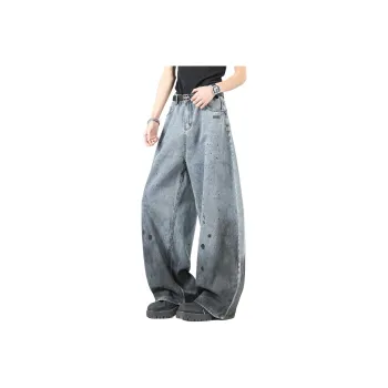 Double Dealer Jeans Unisex Blue