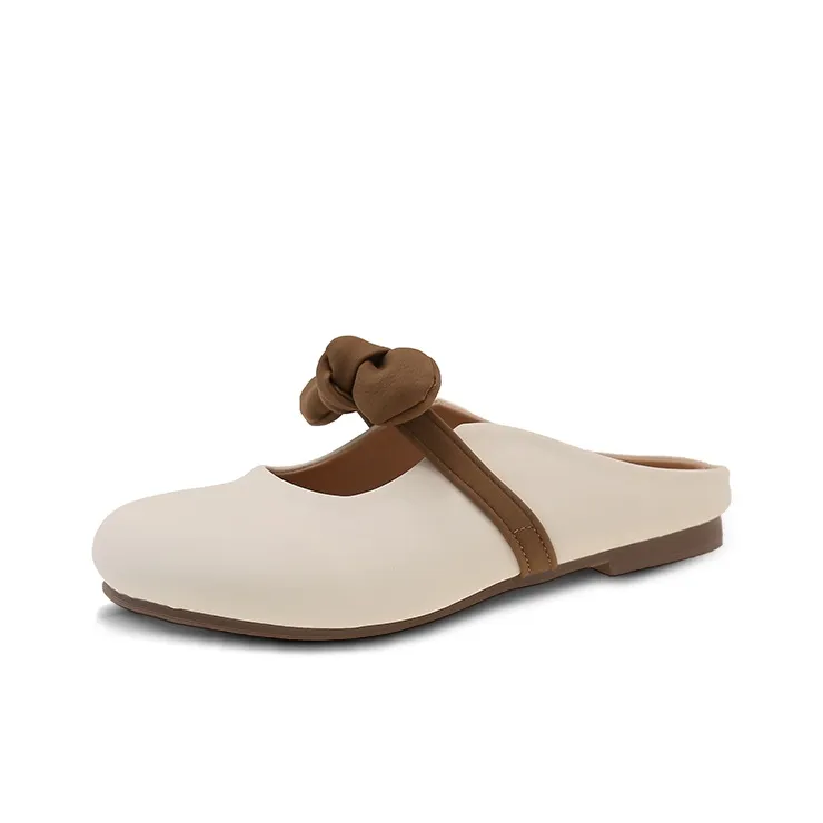 Betu Rubber Sole Quiet Closed Toe Slippers Women's-0
