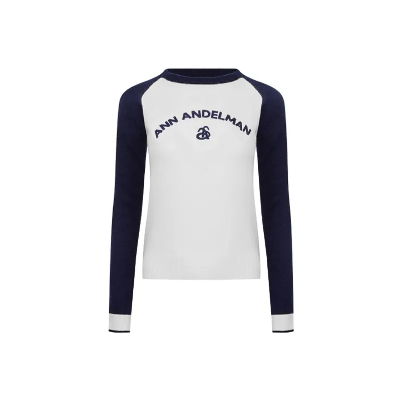 Ann Andelman Knitwear Women's Navy Blue-0