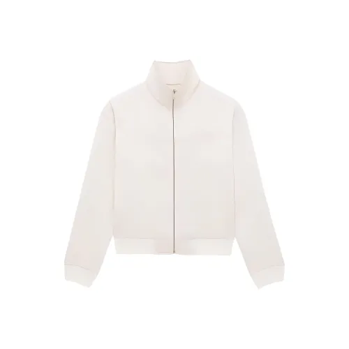 SAINT LAURENT Jackets & Coats Men's Ecru