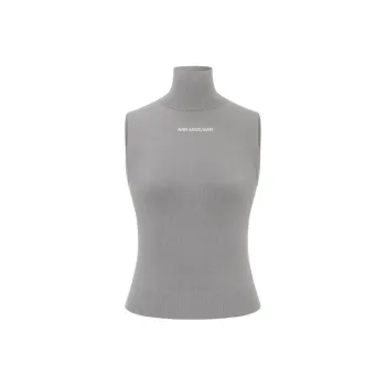 Ann Andelman Tank Tops Women's Gray