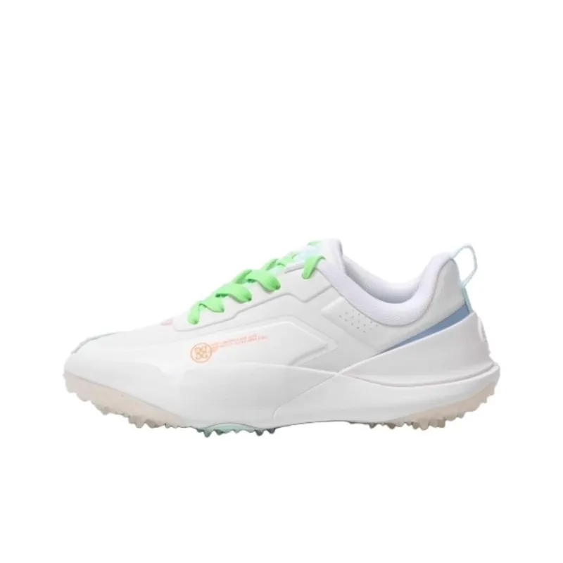 GFORE Anti Slip Wear Resistant Low Top Golf Shoes Women's White-0