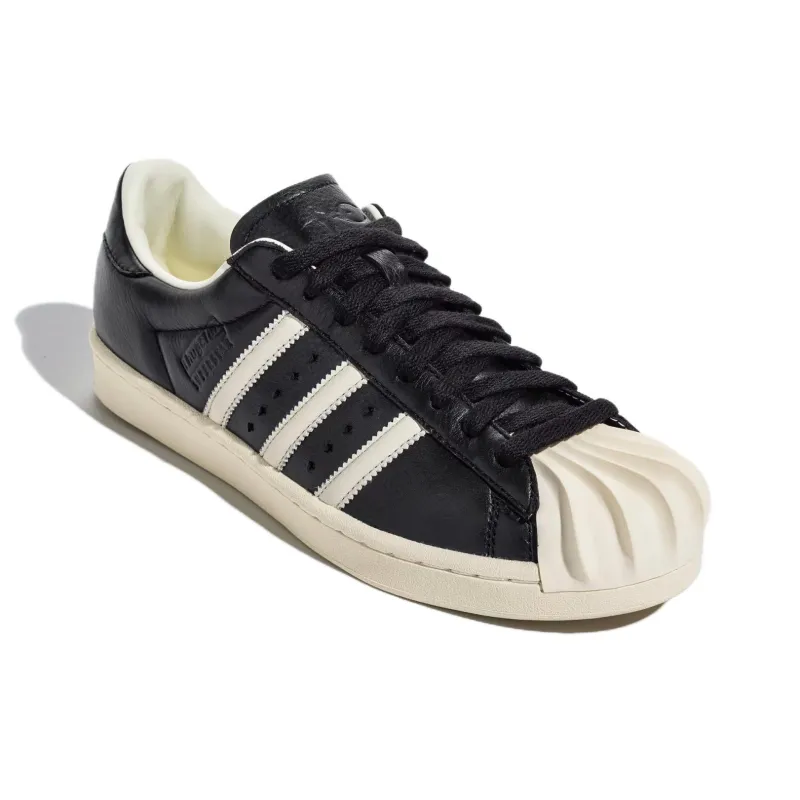 THUG CLUB x Adidas Originals SUPERSTAR Anti Slip Wear Resistant Low Top Skateboard Shoes Unisex Black White-4