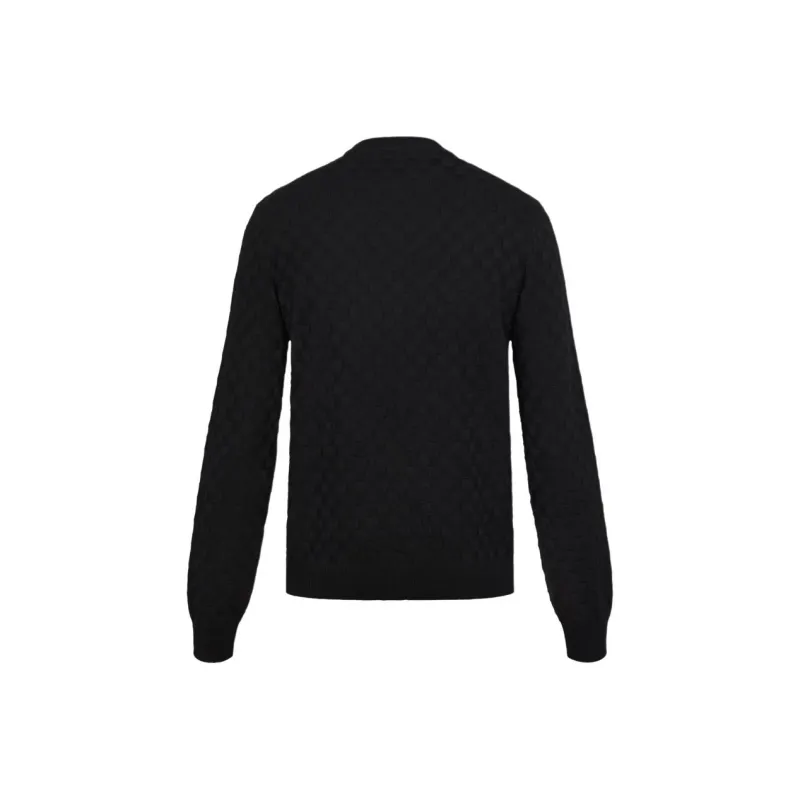 LOUIS VUITTON Sweater Men's Black-1