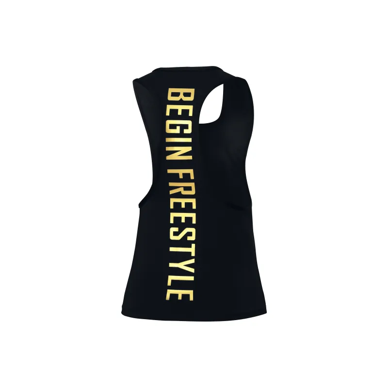 Lulifama Yoga Tank Top Women's Black-4