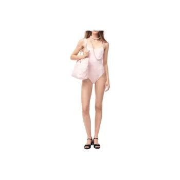 CHANEL 25M One piece Swimsuit Women's Pink