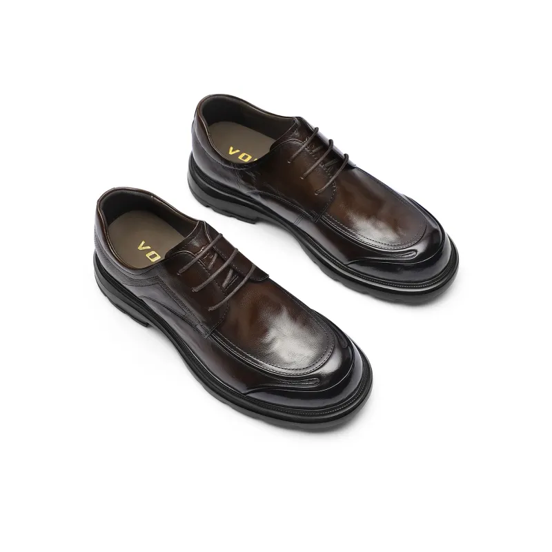 VOLO Men's Casual Shoes Men Low Top Black/Brown-6