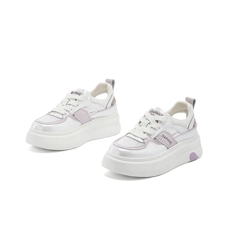 DAPHNE Anti Slip Wear Resistant Low Top Skateboard Shoes Women's-7