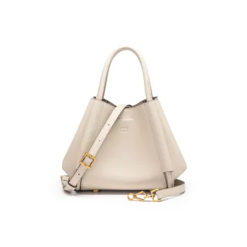 Chrisdien Deny Split Cow Leather Basket Bag, Shoulder Bag, Crossbody Bag, Handbag Regular Women's Multicolor
