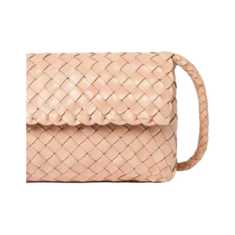 Loeffler Randall Leather Shoulder Bag, Crossbody Bag Women's Pink-4