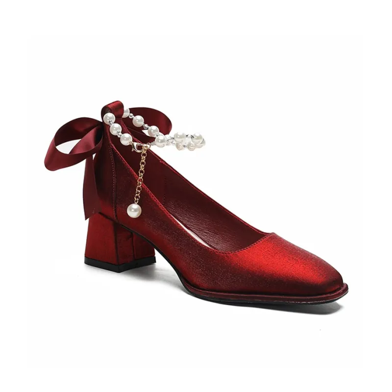 KATHRYN WILSON Chunky Heel High Heels 5cm Women's-6