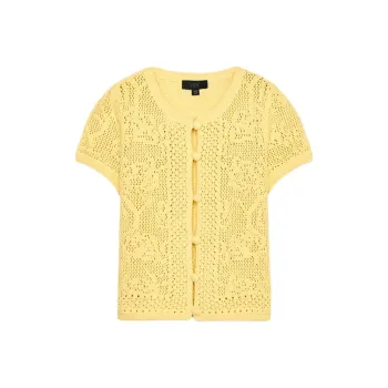 ZARA Knitwear Women's Yellow