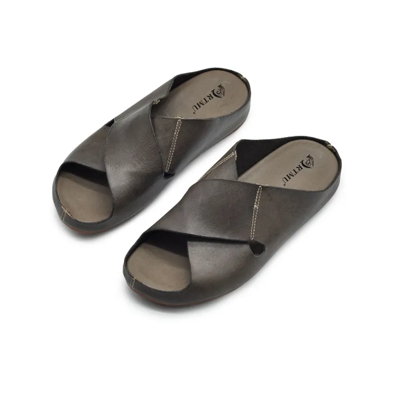 ARTMU PVC Polyvinyl Chloride Quick Dry Slide Slippers Women's-14