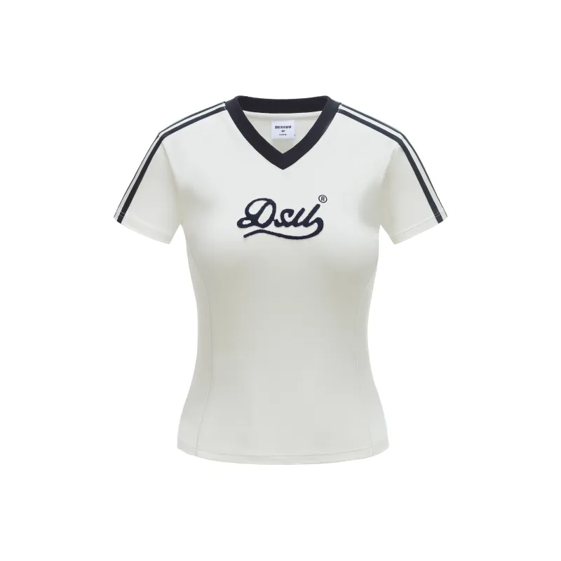 DESSUU Set in Sleeve T Shirt Women's-0