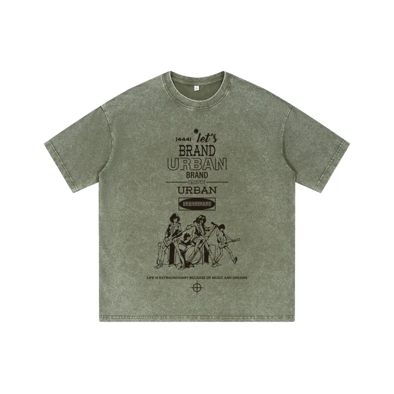 URBAN AUTHENTIC T Shirts Unisex-20