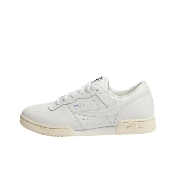 FILA Original Fitness Wear resistant And Lightweight Low Top Casual Shoes Unisex White